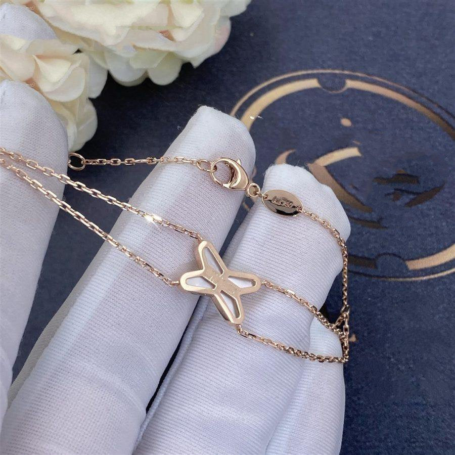 ¡®Star¡¯JEUX BRACELET WHITE MOP PINK GOLD 1 DIAMOND