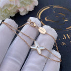 ¡®Star¡¯JEUX BRACELET WHITE MOP PINK GOLD 1 DIAMOND