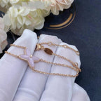 ¡®Star¡¯JEUX BRACELET PINK MOP PINK GOLD 1 DIAMOND
