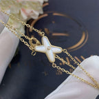 ¡®Star¡¯JEUX BRACELET WHITE MOP GOLD 1 DIAMOND