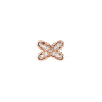 ¡®Star¡¯JEUX DE PINK GOLD DIAMOND EARRINGS