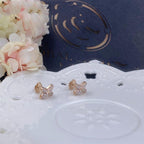¡®Star¡¯JEUX DE PINK GOLD DIAMOND EARRINGS