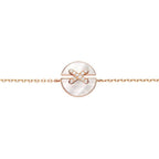 ¡®Star¡¯JEUX DE BRACELET MOP PINK GOLD DIAMONDS