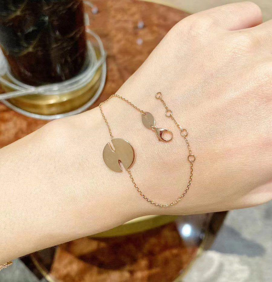 ¡®Star¡¯JEUX DE BRACELET MOP PINK GOLD DIAMONDS
