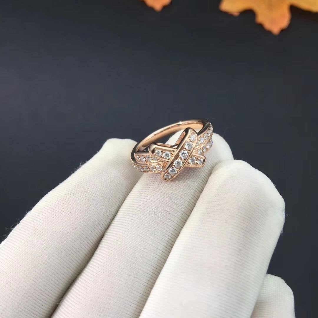¡®Star¡¯JEUX DE RING PINK GOLD DIAMOND
