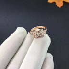 ¡®Star¡¯JEUX DE RING PINK GOLD DIAMOND