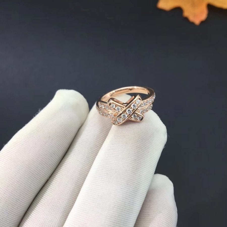 ¡®Star¡¯JEUX DE RING PINK GOLD DIAMOND