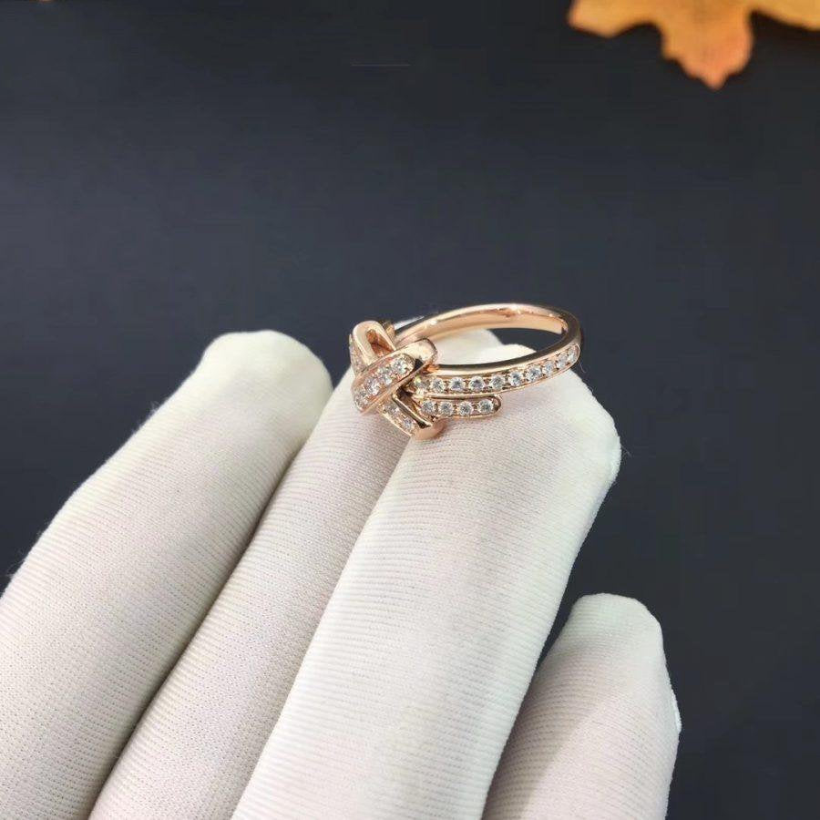 ¡®Star¡¯JEUX DE RING PINK GOLD DIAMOND