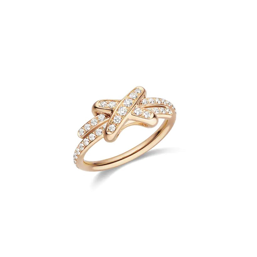¡®Star¡¯JEUX DE RING PINK GOLD DIAMOND