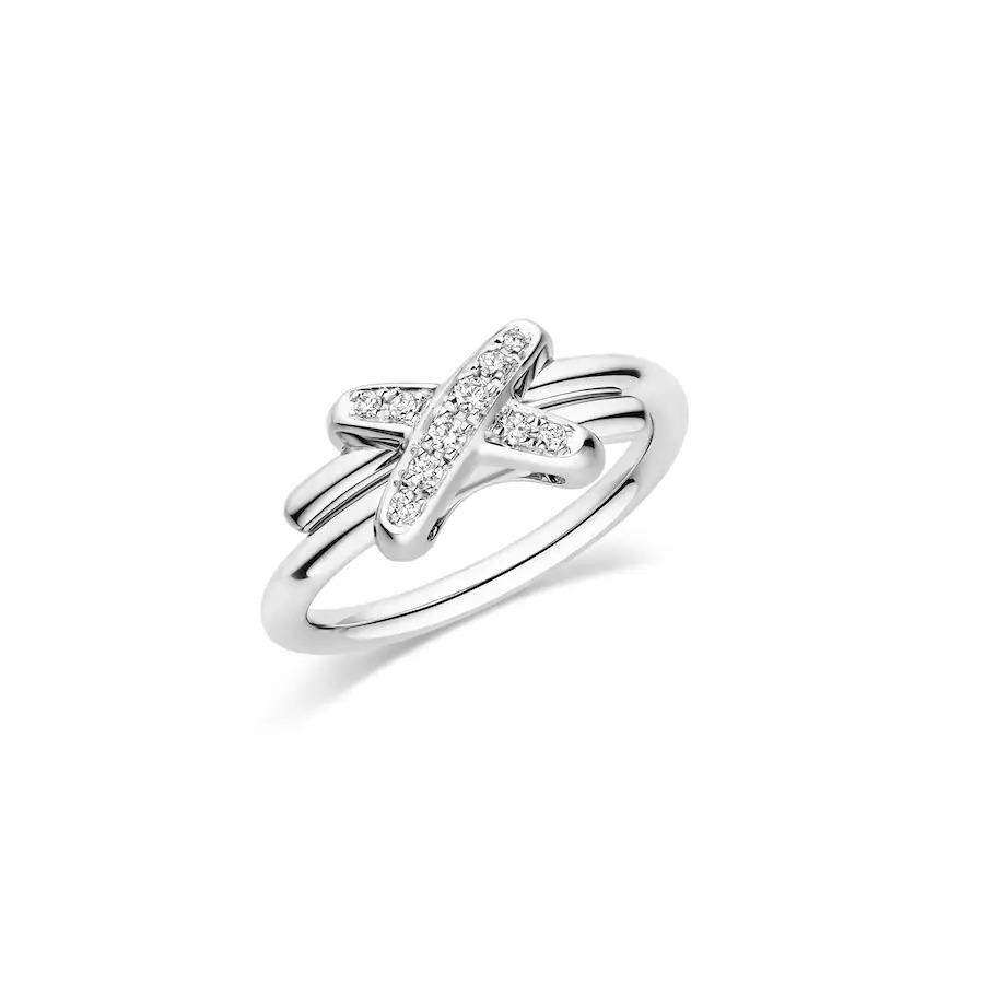 ¡®Star¡¯JEUX DE SILVER DIAMOND RING