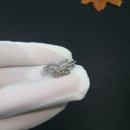 ¡®Star¡¯JEUX DE SILVER DIAMOND RING