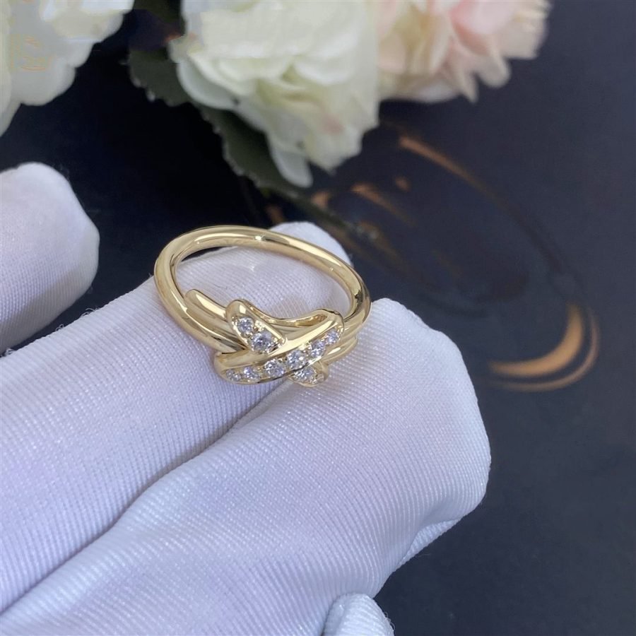¡®Star¡¯JEUX DE GOLD DIAMOND RING