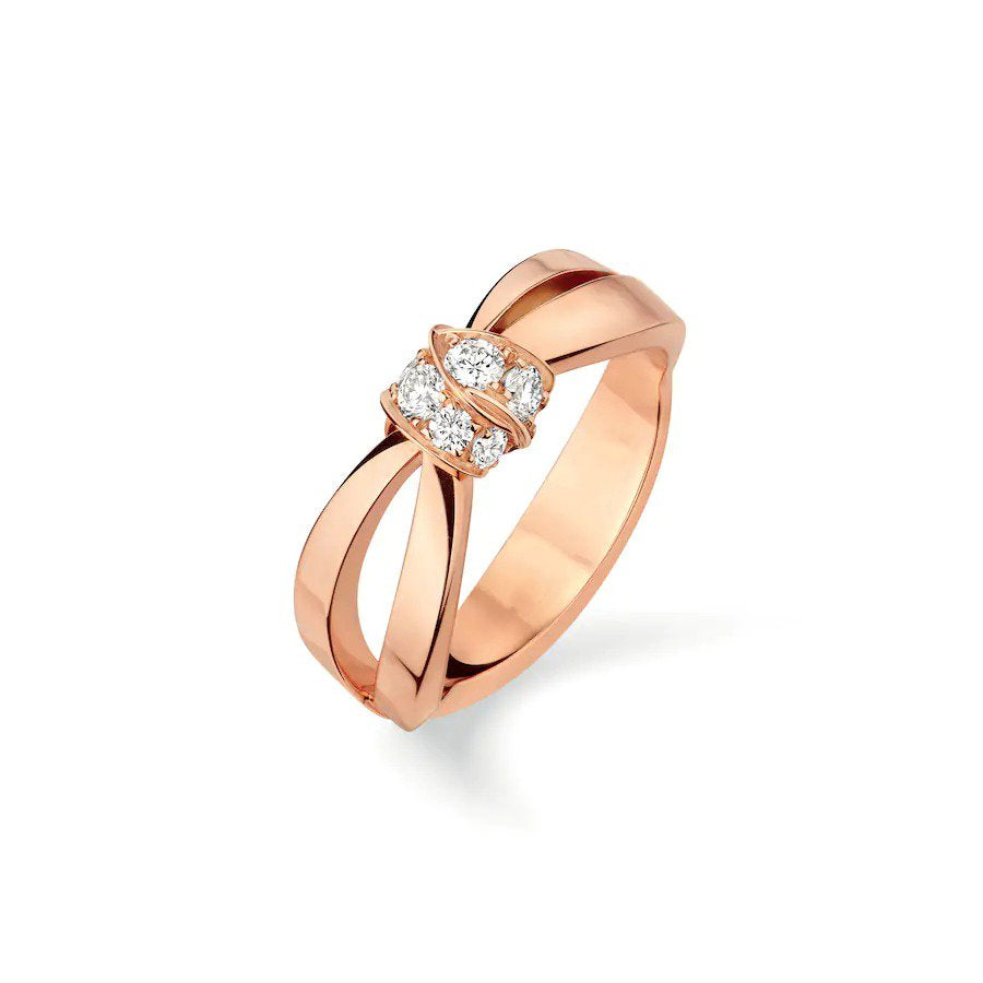 ¡®Star¡¯LIENS RING PINK GOLD DIAMOND