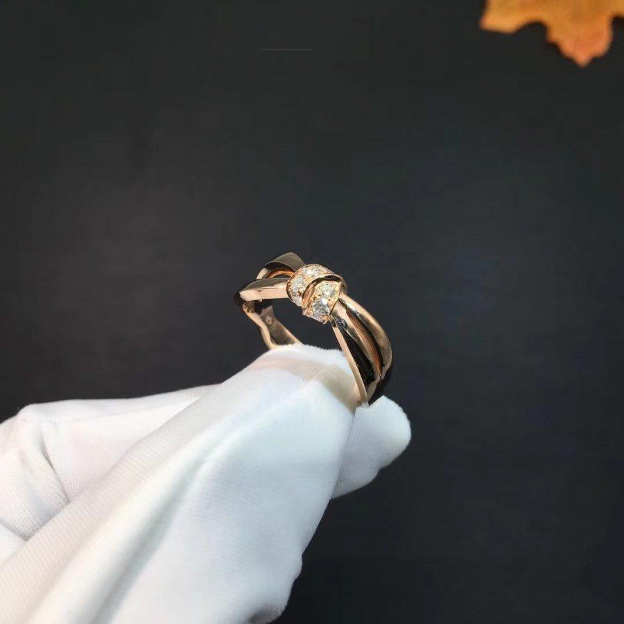 ¡®Star¡¯LIENS RING PINK GOLD DIAMOND