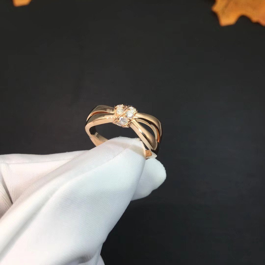 ¡®Star¡¯LIENS RING PINK GOLD DIAMOND