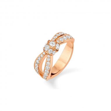 ¡®Star¡¯LIENS PINK GOLD DIAMOND RING