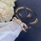 ¡®Star¡¯LIENS PINK GOLD DIAMOND RING