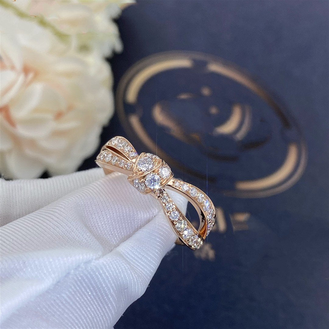 ¡®Star¡¯LIENS PINK GOLD DIAMOND RING