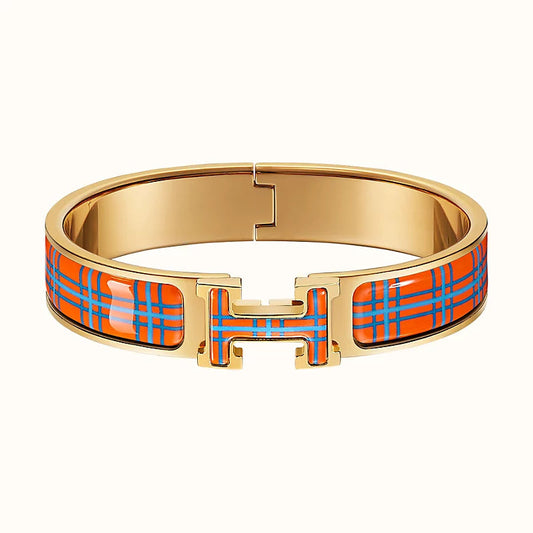 ¡®Moco¡¯H TARTAN BRACELET 12MM