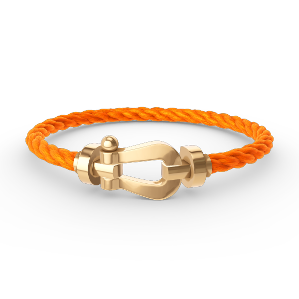 ¡®Star¡¯FORCE LARGE HORSESHOE NO DIAMOND BRACELET GOLD