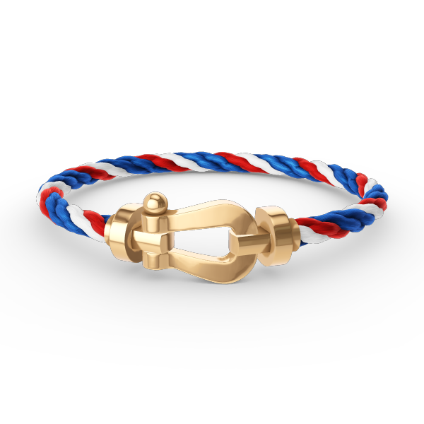 ¡®Star¡¯FORCE LARGE HORSESHOE NO DIAMOND BRACELET GOLD