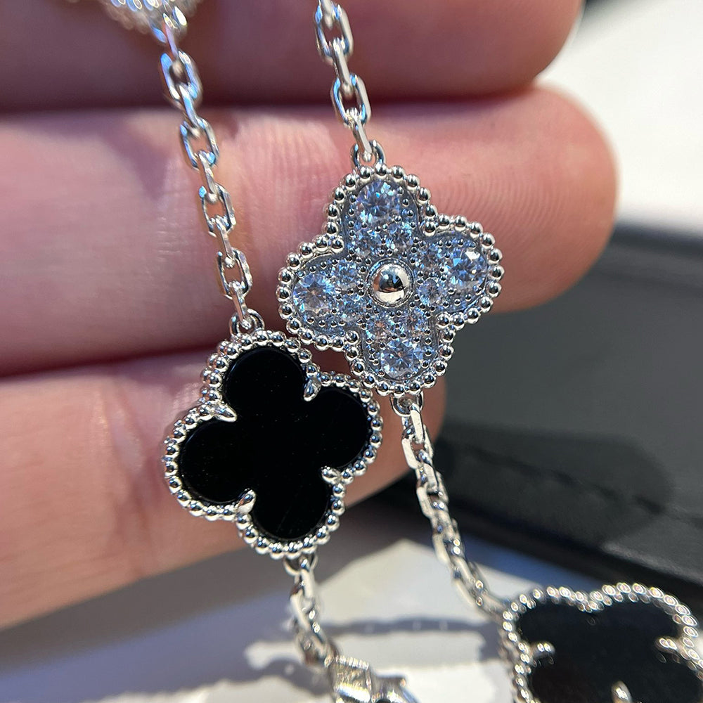 [Star]New CLOVER 5 MOTIF ONYXS BRACELET COLLECTION