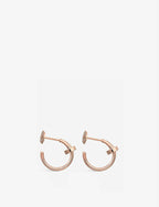 ¡®Star¡¯JUSTE EARRINGS PINK GOLD
