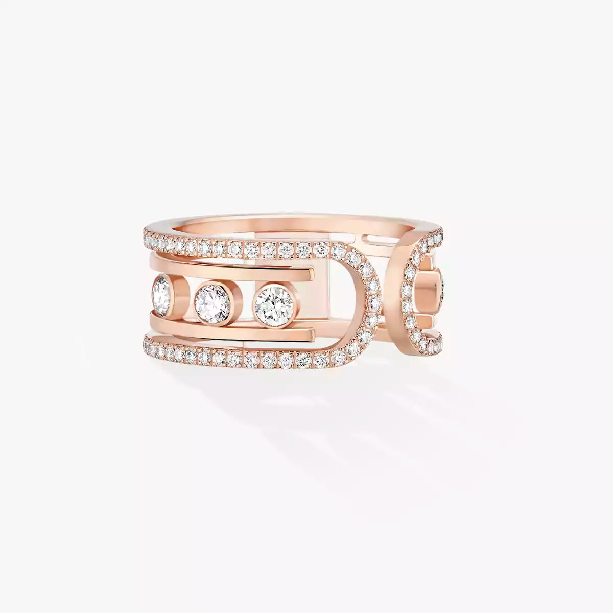 [moco jewelrys ]Move 10th Diamond Ring in Gold