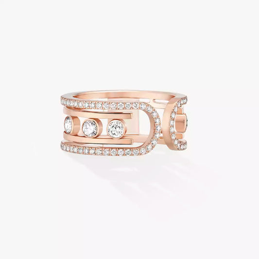 [moco jewelrys ]Move 10th Diamond Ring in Gold