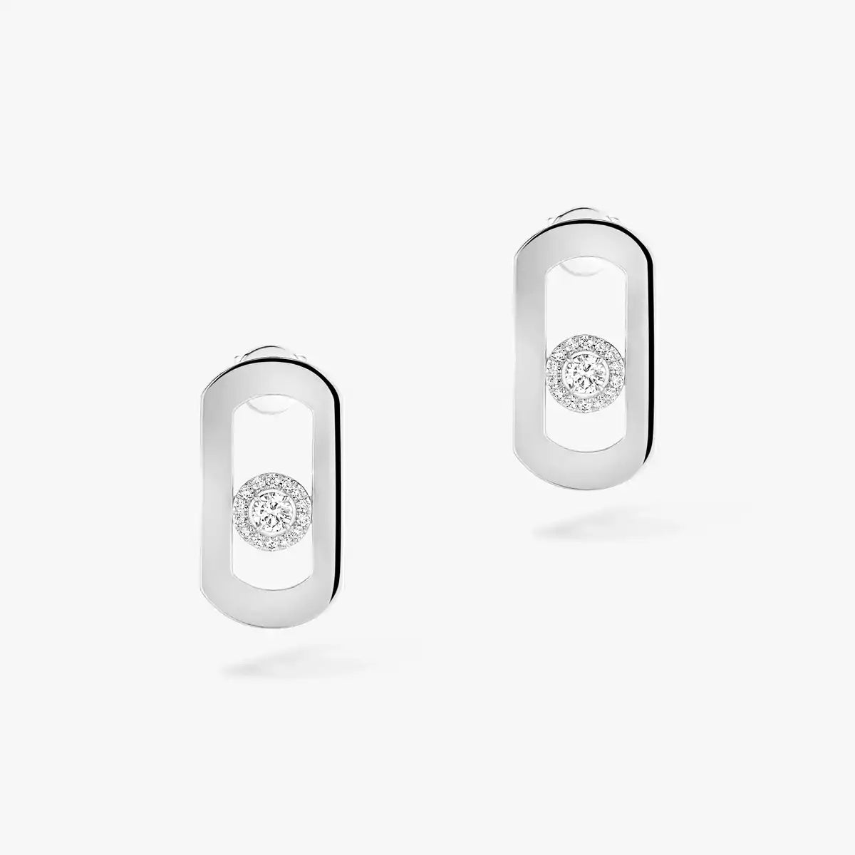 [moco jewelrys ]So Move Diamond Earrings in Yellow Gold