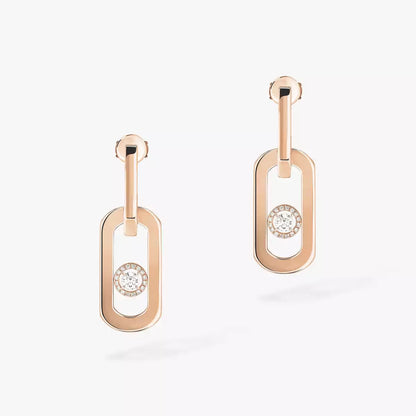 [moco jewelrys ] So Move XL Diamond Hoop Earring