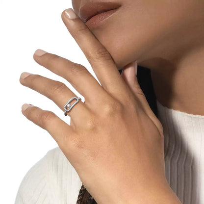 [moco jewelrys ]Move Uno Diamond Ring in Gold