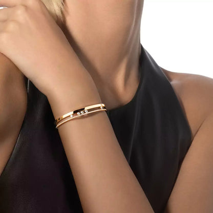 [moco jewelrys ]Move Romane Diamond Bangle Bracelet