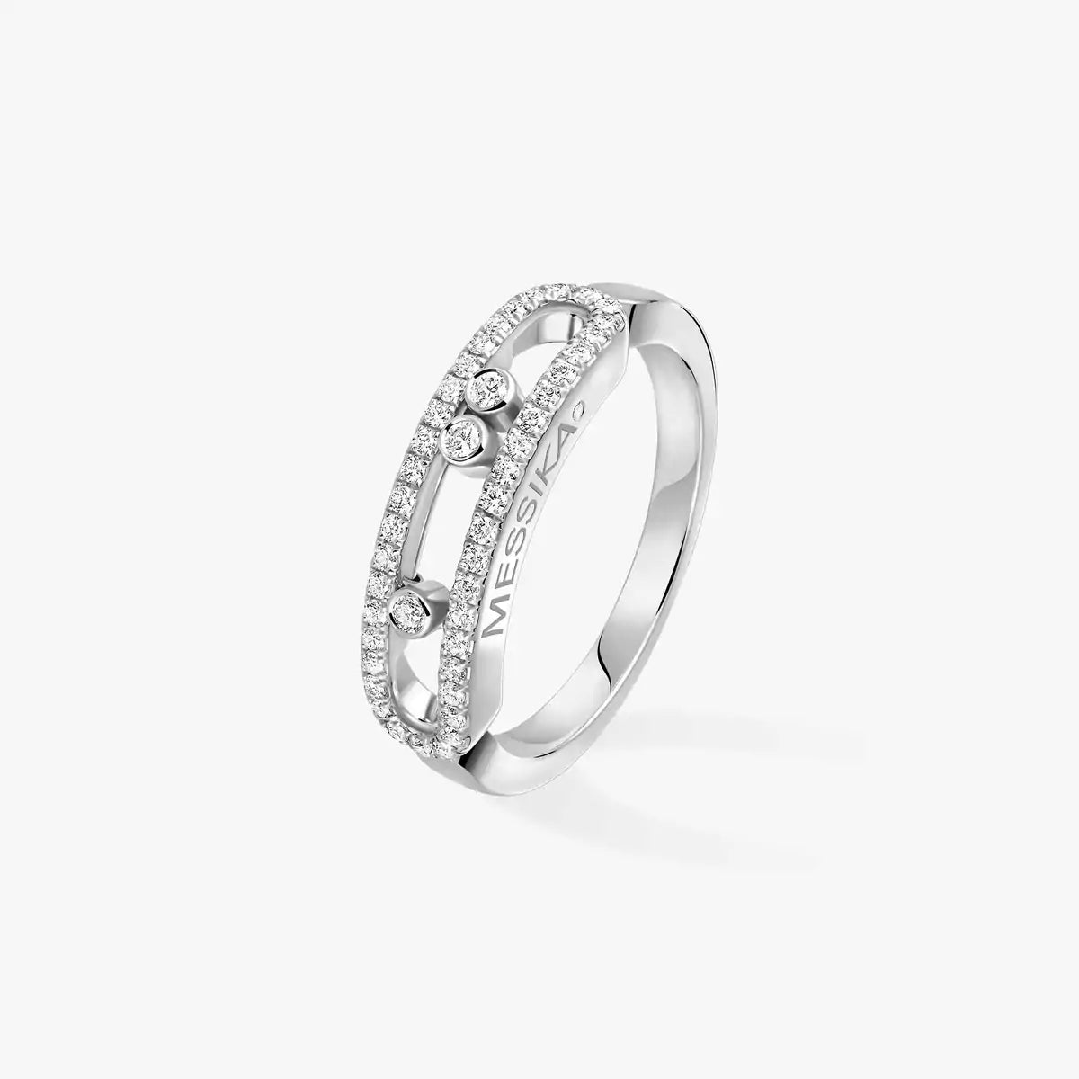 [moco jewelrys ] Baby Move Gold Diamond Pave_ Ring