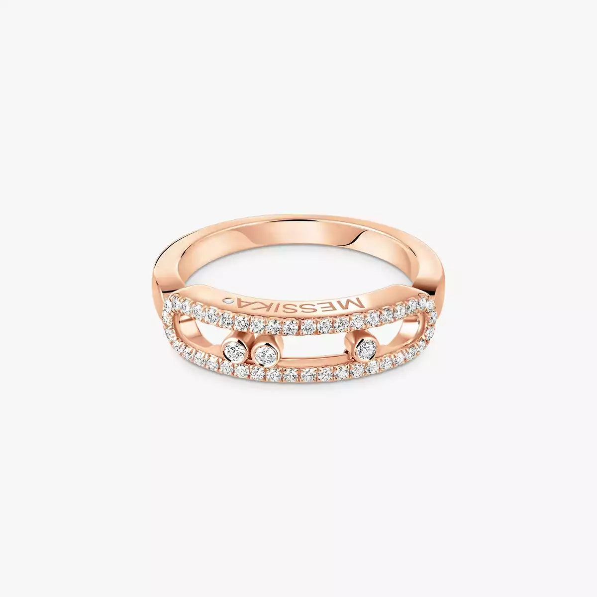 [moco jewelrys ] Baby Move Gold Diamond Pave_ Ring