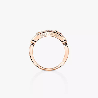 [moco jewelrys ] Baby Move Gold Diamond Pave_ Ring