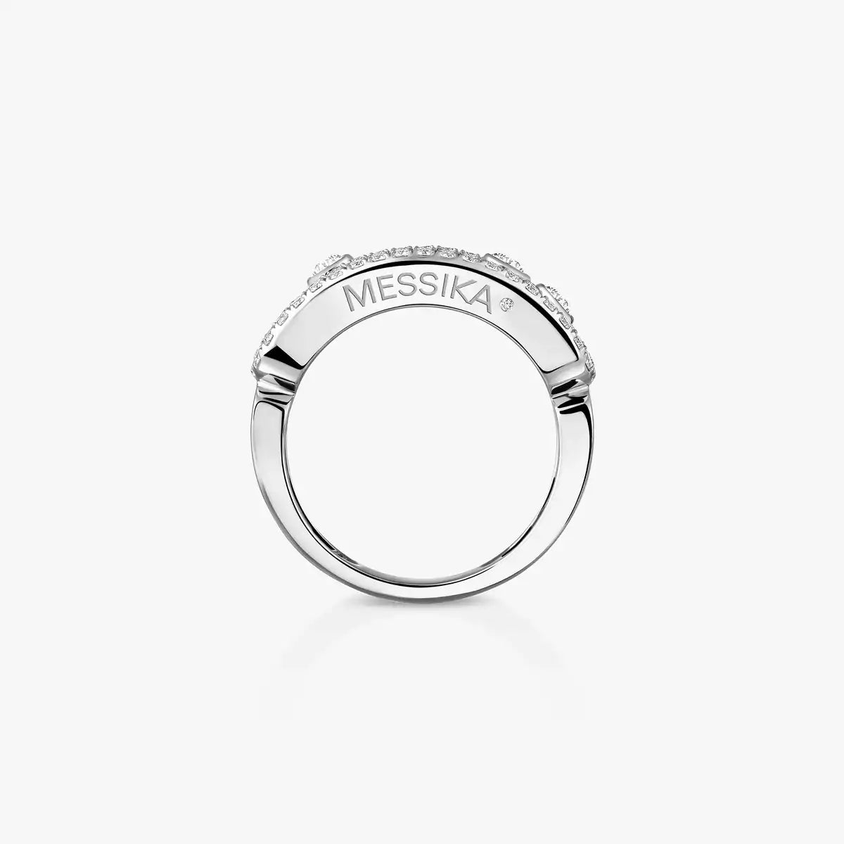 [moco jewelrys ] Move Gold Diamond Pave_ Ring