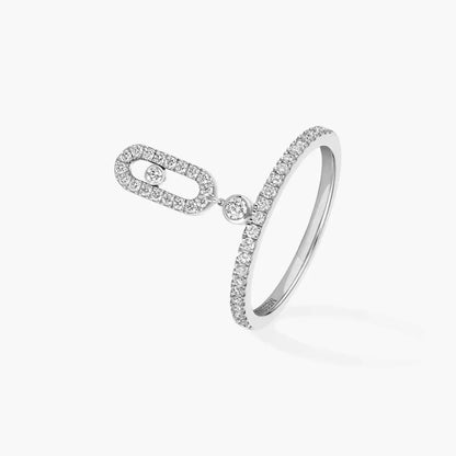 [moco jewelrys ]Move Uno Diamond Ring