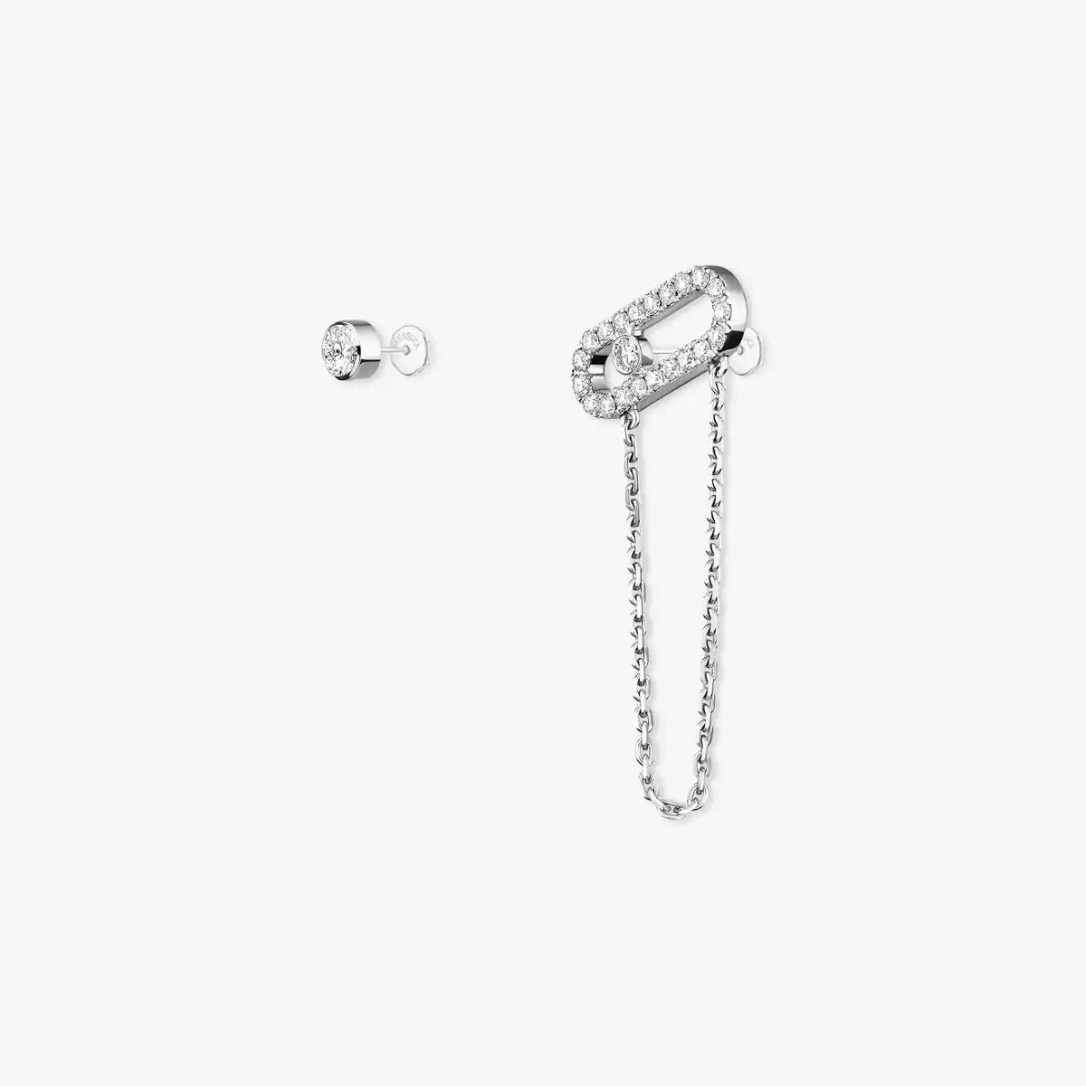 [moco jewelrys ]Move Uno Diamond Earrings