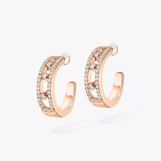 [moco jewelrys ]Diamond Pave_ Hoop Earrings Move