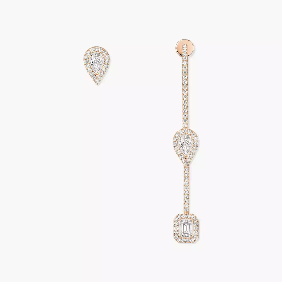 [moco jewelrys ]Diamond Drop Earrings My Twin