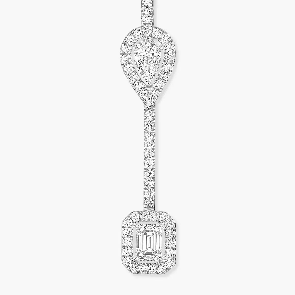 [moco jewelrys ]Diamond Drop Earrings My Twin