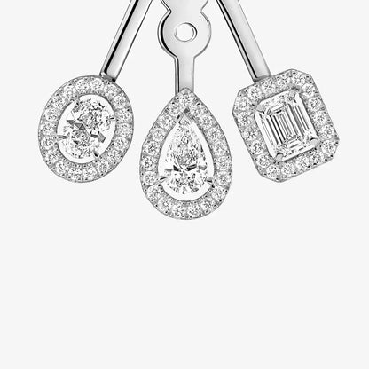 [moco jewelrys ] My Twin Trio  Diamond Earrings