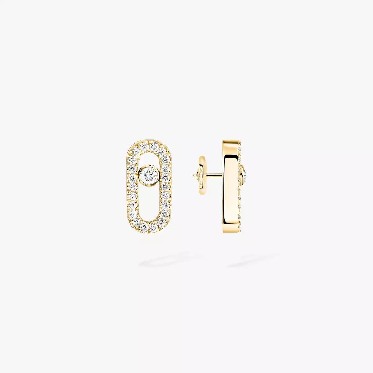[moco jewelrys ]Move Uno Diamond Earrings