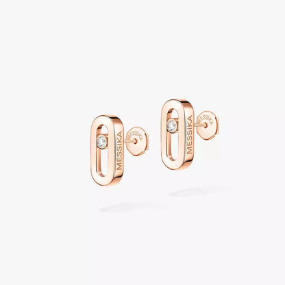[moco jewelrys ]Move Uno Diamond Stud Earrings