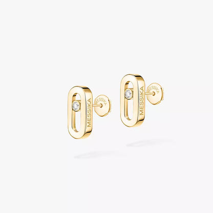 [moco jewelrys ]Move Uno Diamond Stud Earrings