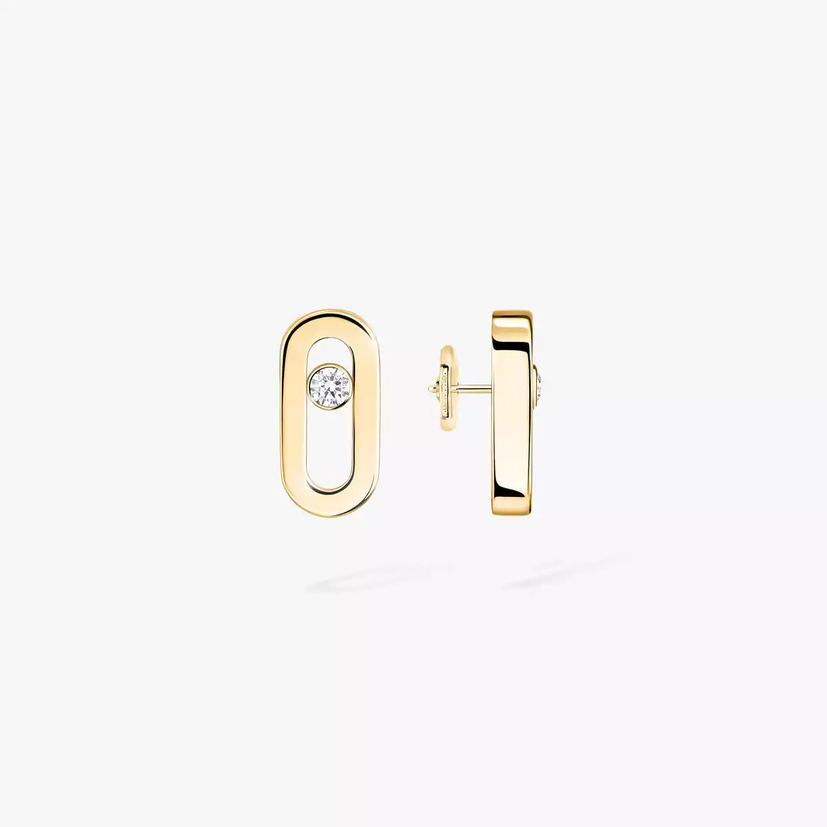 [moco jewelrys ]Move Uno Diamond Stud Earrings