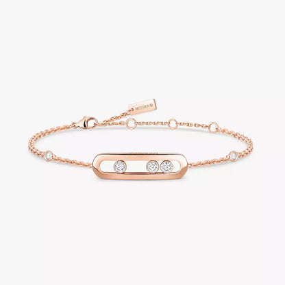 [moco jewelrys ]Baby Move Diamond Bracelet