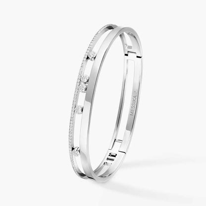 [moco jewelrys ]Move Romane Diamond Bangle Bracelet