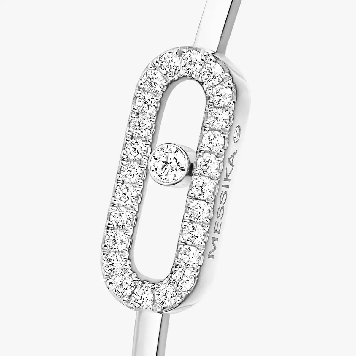 [moco jewelrys ]Move Uno pavé flex bangle medium